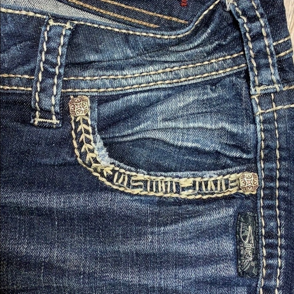 Silver Suki Mid Capri - Picture 6 of 12